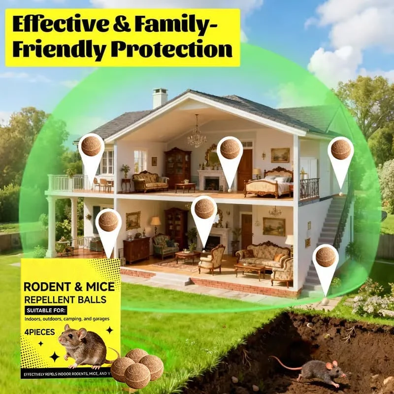 Mouse & Rat Repellent Balls - Image 8