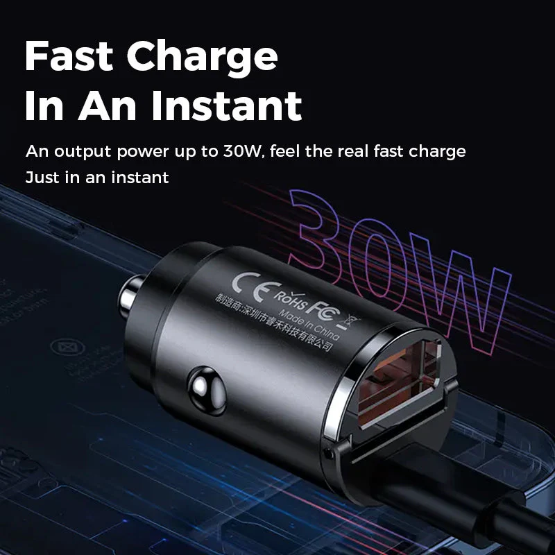 Multi Compatible Fast Charging Car Charger - Image 11