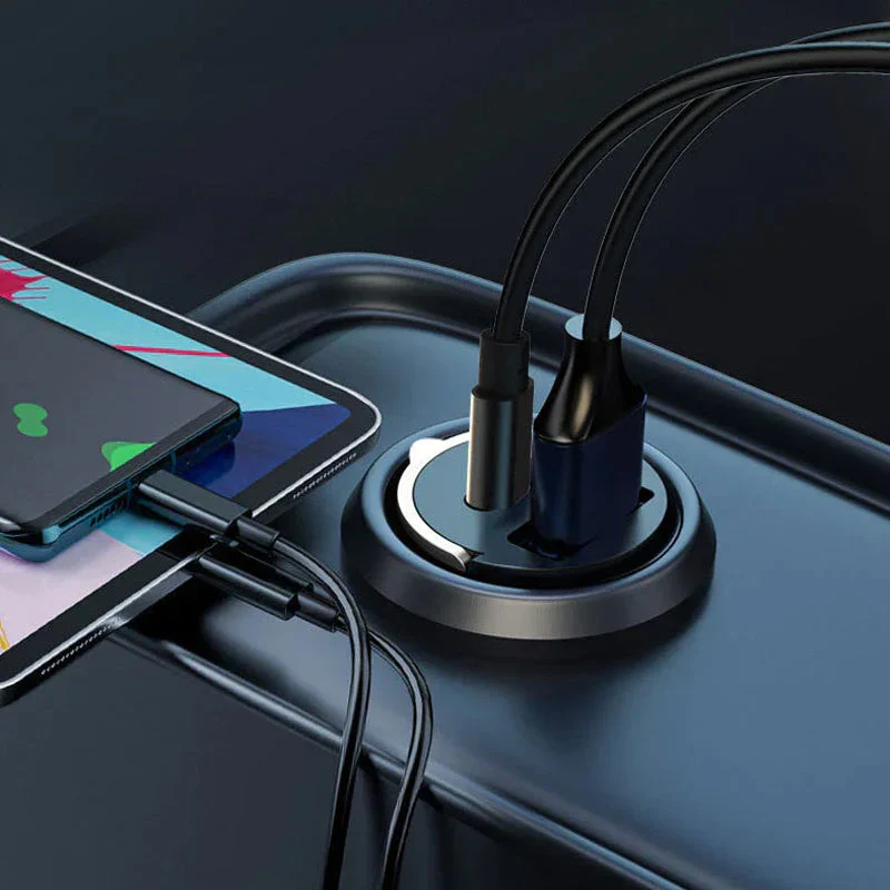Multi Compatible Fast Charging Car Charger - Image 4