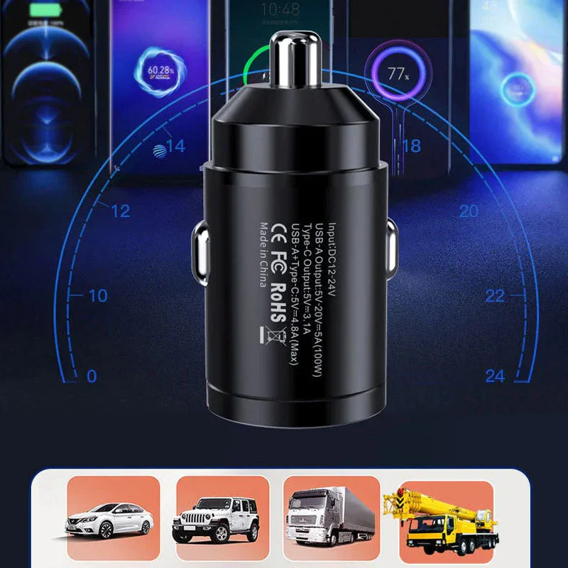 Multi Compatible Fast Charging Car Charger - Image 6