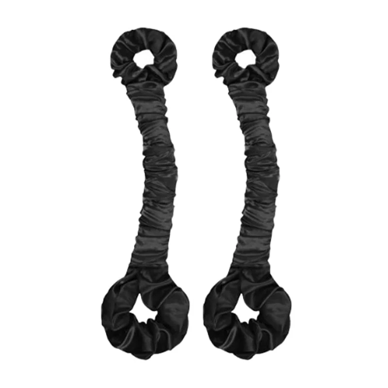 Multi-function Satin Heatless Hair Curler & Hair Tie Non - Image 14
