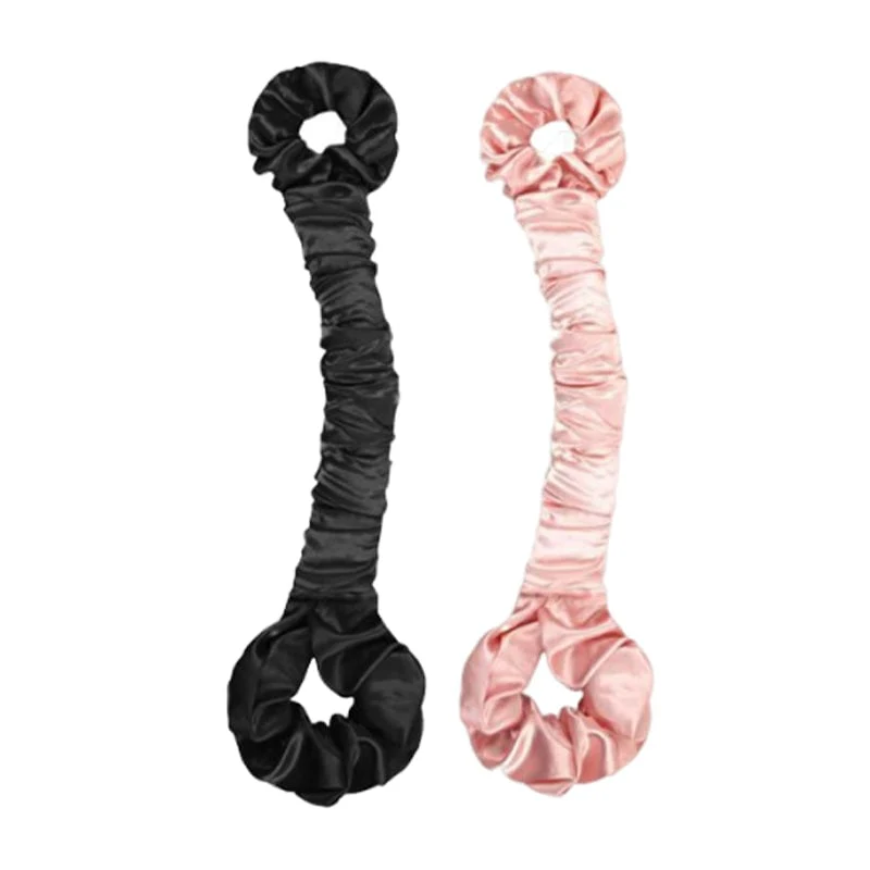 Multi-function Satin Heatless Hair Curler & Hair Tie Non - Image 18