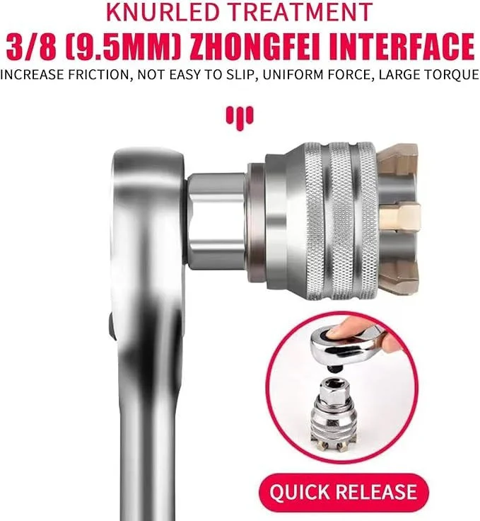Multi-function Universal Socket Wrench Tool - Saker® Universal Maintenance Tool - Image 5