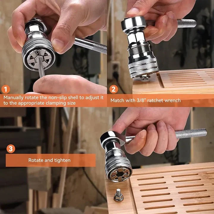 Multi-function Universal Socket Wrench Tool - Saker® Universal Maintenance Tool - Image 8