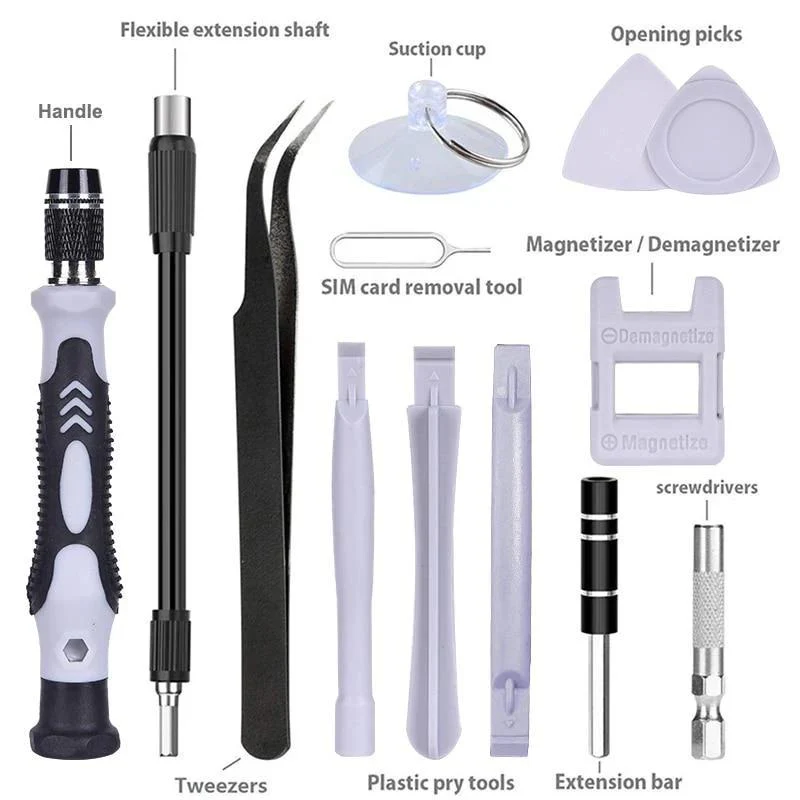 Multi-Functional Extra Hard 115 in 1 Screwdriver Set - Image 5