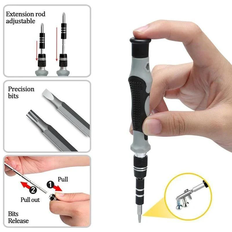 Multi-Functional Extra Hard 115 in 1 Screwdriver Set - Image 7
