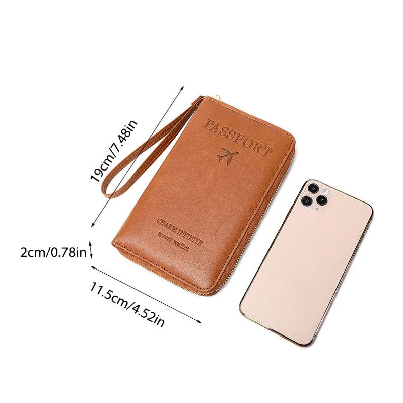🤎Multi-Functional RFID Passport Wallet - Image 10