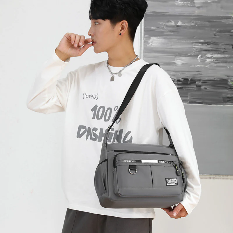 Multi Pocket Men's Leisure Bag - Image 13