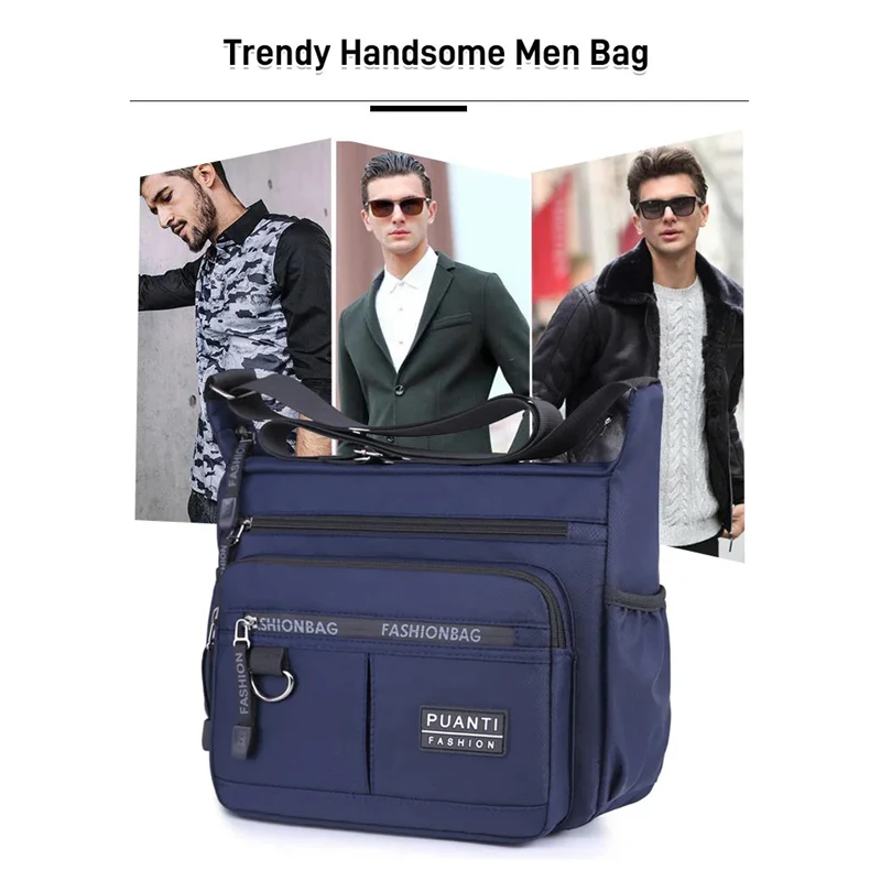 Multi Pocket Men's Leisure Bag - Image 5