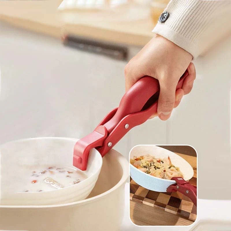Multi-Purpose Anti-Scald Bowl Holder Clip for Kitchen - Image 11