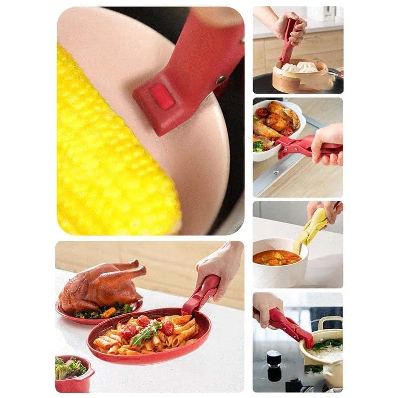 Multi-Purpose Anti-Scald Bowl Holder Clip for Kitchen - Image 12