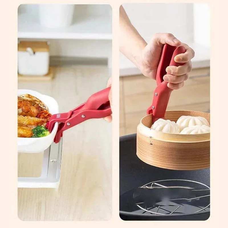 Multi-Purpose Anti-Scald Bowl Holder Clip for Kitchen - Image 4