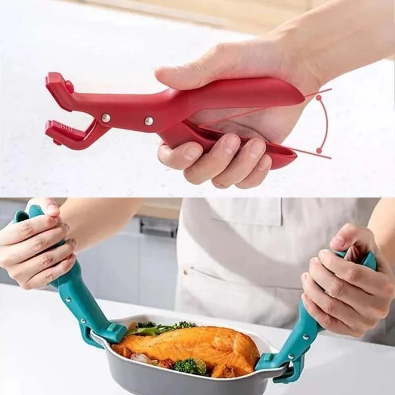 Multi-Purpose Anti-Scald Bowl Holder Clip for Kitchen - Image 8