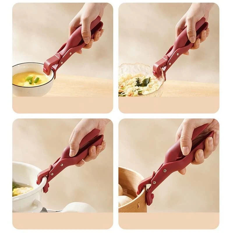Multi-Purpose Anti-Scald Bowl Holder Clip for Kitchen - Image 9
