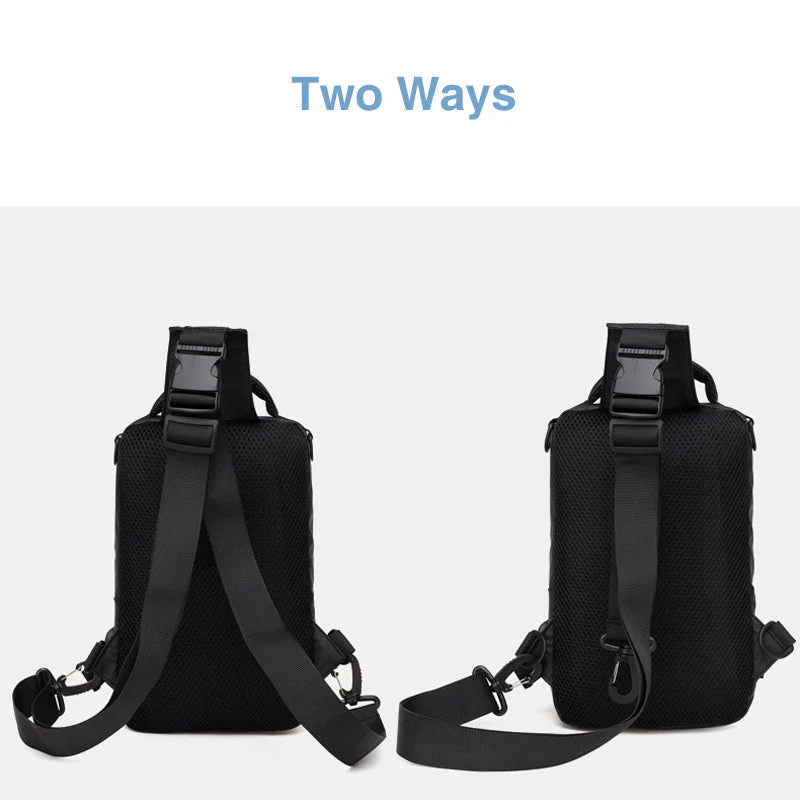 Multi-Usage Chest Bag With Charging Port - Image 5