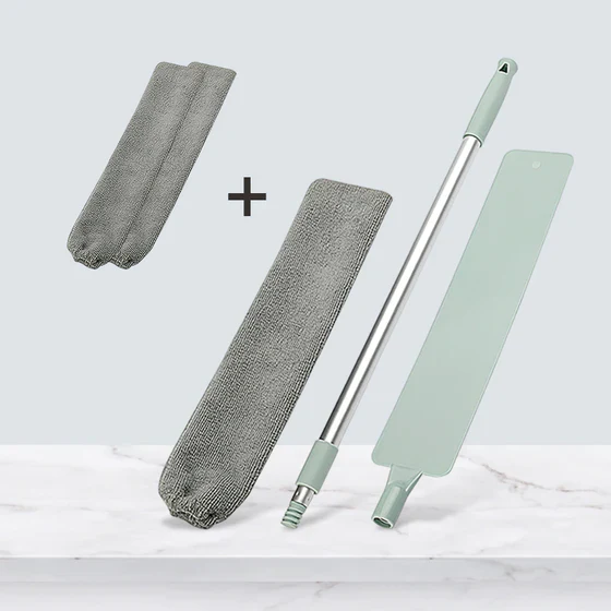 Multifunction Retractable Microfiber Dust Brush Gap Mop - Image 13