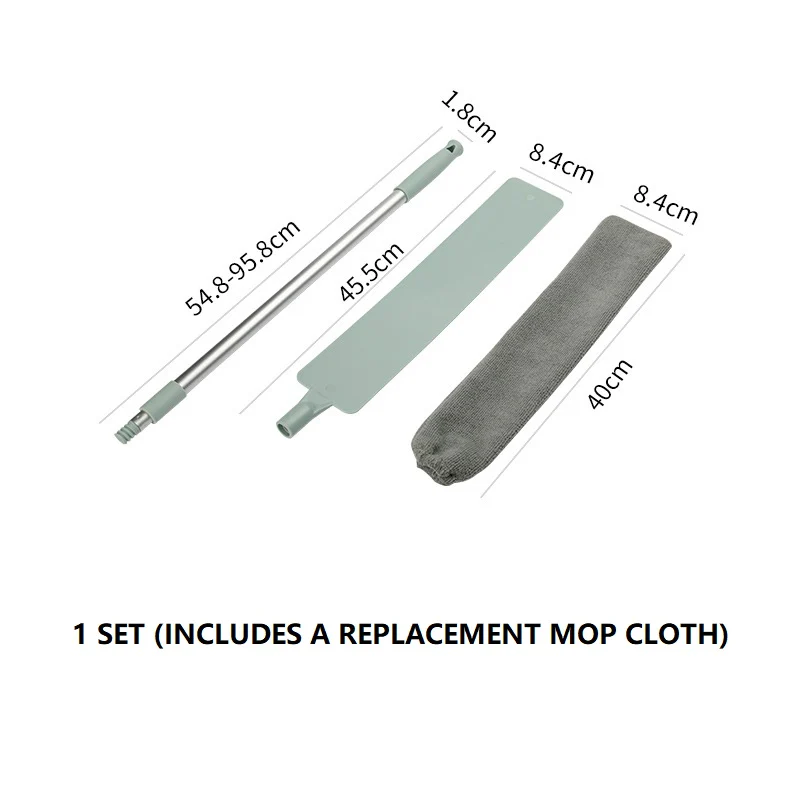 Multifunction Retractable Microfiber Dust Brush Gap Mop - Image 11