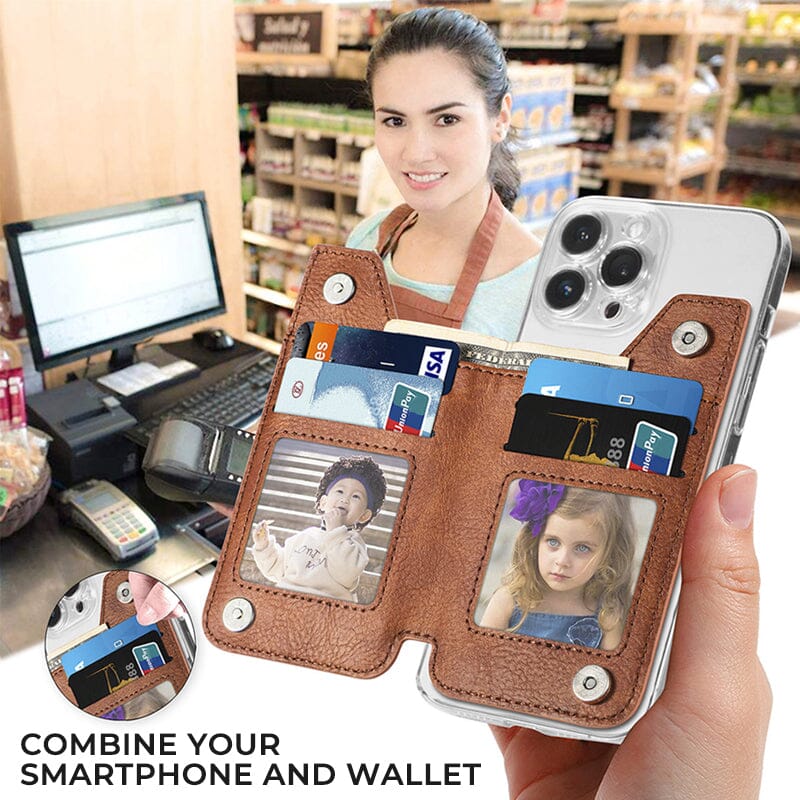 Multifunctional adhesive Phone Wallet Card Holder - Image 2