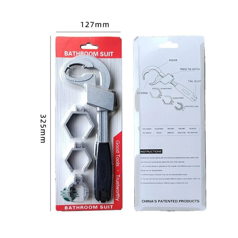 Multifunctional Bathroom Wrench Set - Image 10