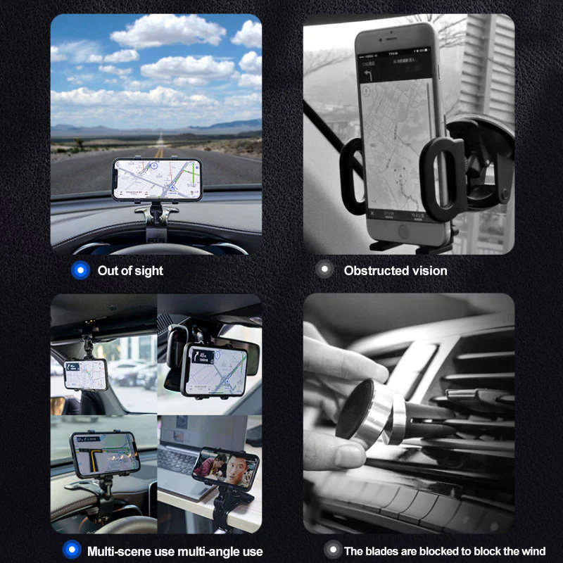 Multifunctional Car Dashboard Mobile Phone Holder - Image 6