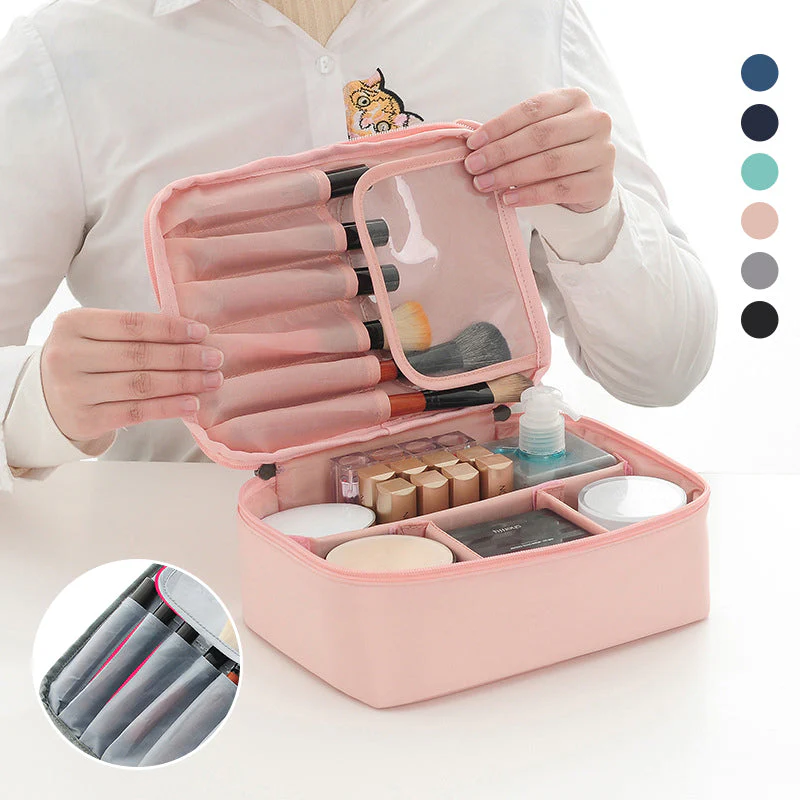 Multifunctional Compartmentalized Square Bag Travel Storage Bag - Image 2