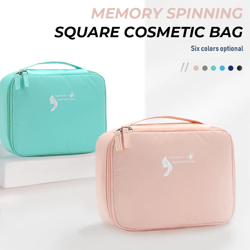 Multifunctional Compartmentalized Square Bag Travel Storage Bag - Image 3