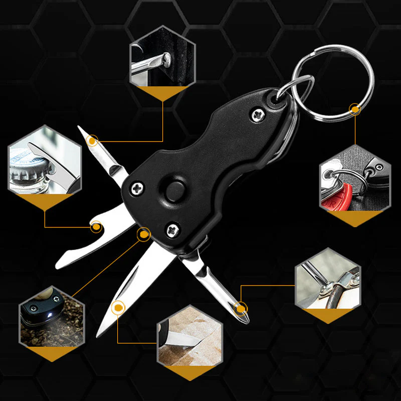 Multifunctional Folding Keychain - Image 3