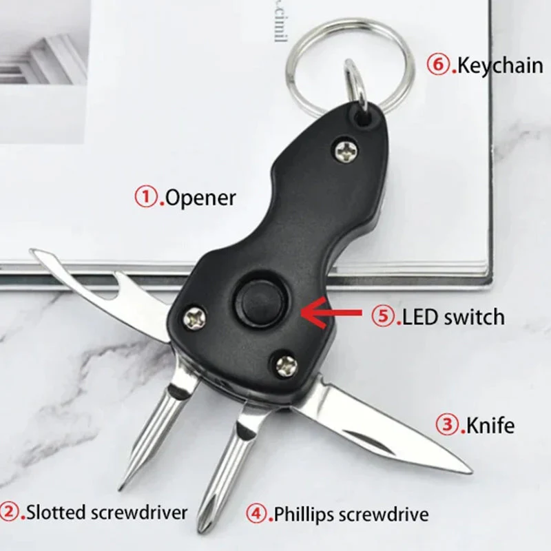 Multifunctional Folding Keychain - Image 6