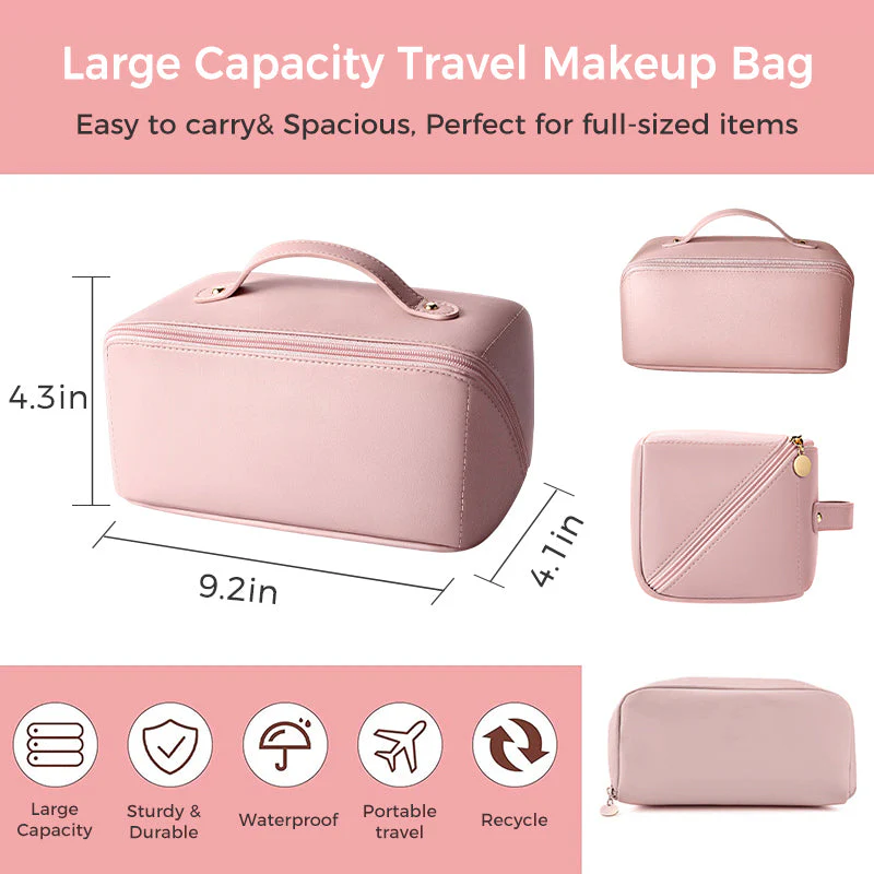 Multifunctional Large Travel Makeup Bag - Image 8