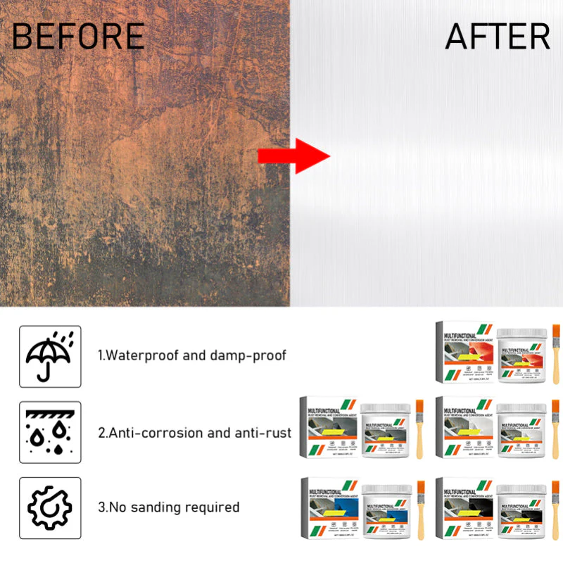 Multifunctional Metal Rust Removal and Conversion Agent - Image 19