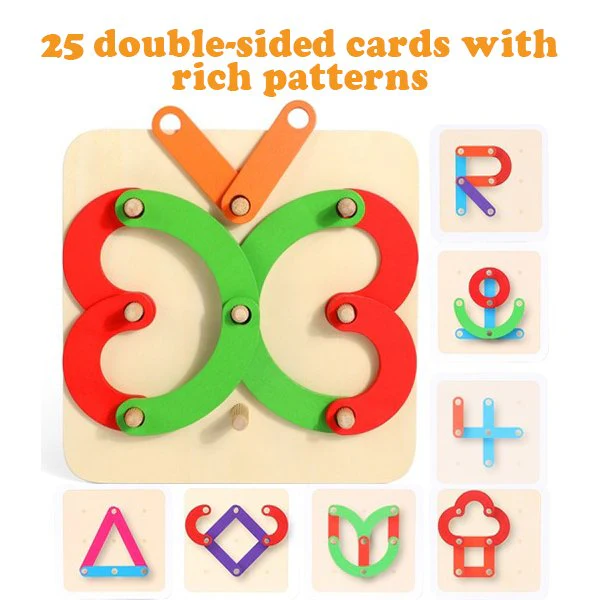 Multifunctional Montessori Pillar Collage Toys - Image 2