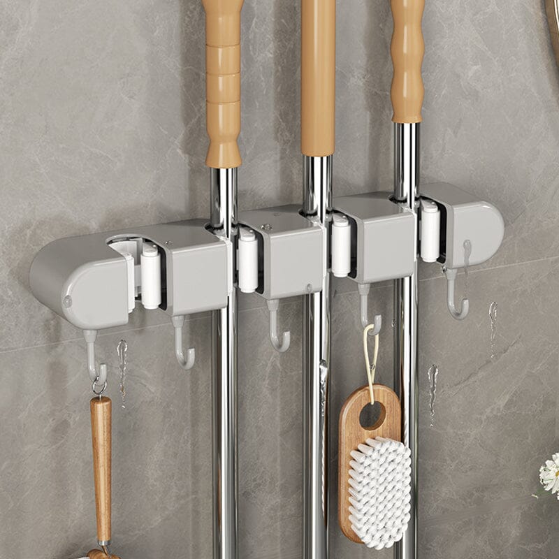 Multifunctional Mop Holder with Hook - Image 2