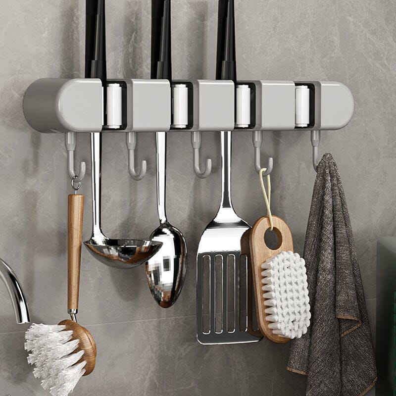 Multifunctional Mop Holder with Hook - Image 3