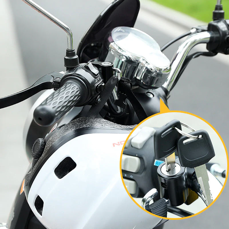 Multifunctional Motorcycle Helmet Lock - Image 2
