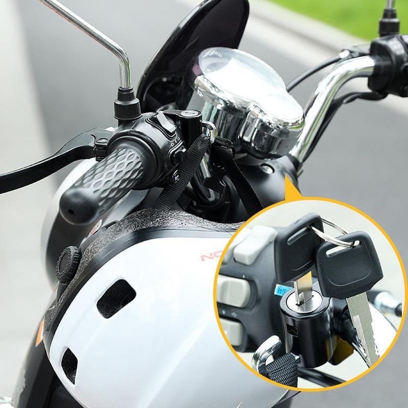 Multifunctional Motorcycle Helmet Safe Lock - Image 2