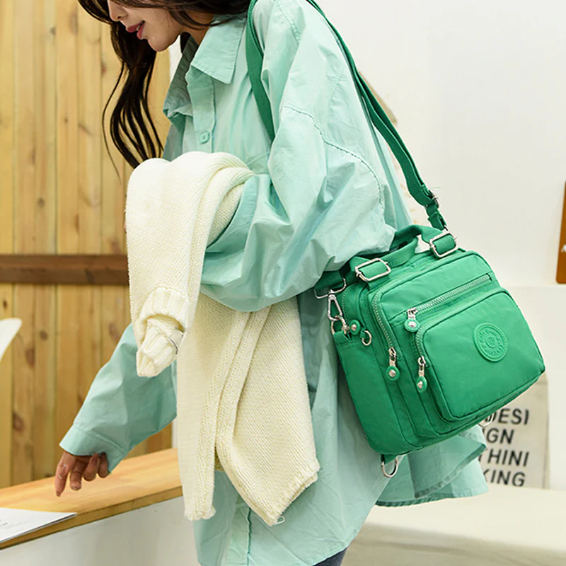 Multifunctional Nylon Backpack - Image 3