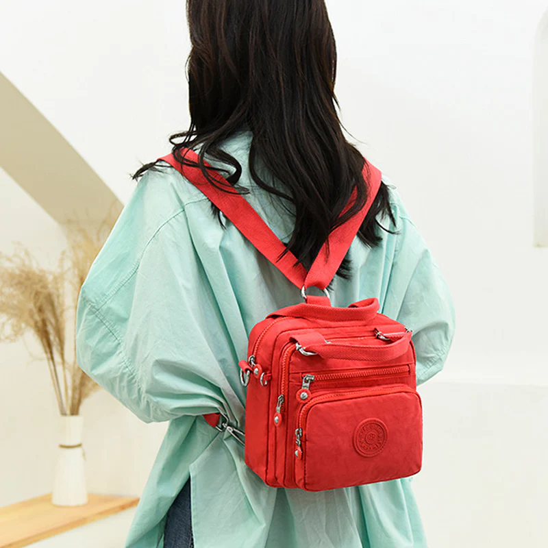 Multifunctional Nylon Backpack - Image 4