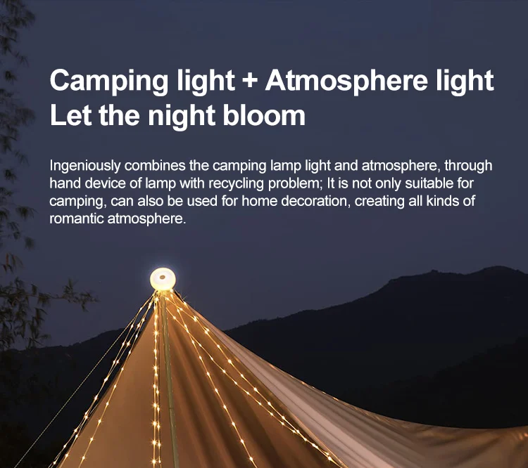 Multifunctional Portable Camping Light (10m) - Image 2