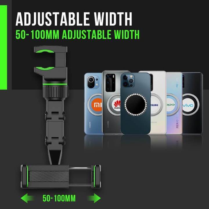 Multifunctional Rearview Mirror Phone Holder - Image 4