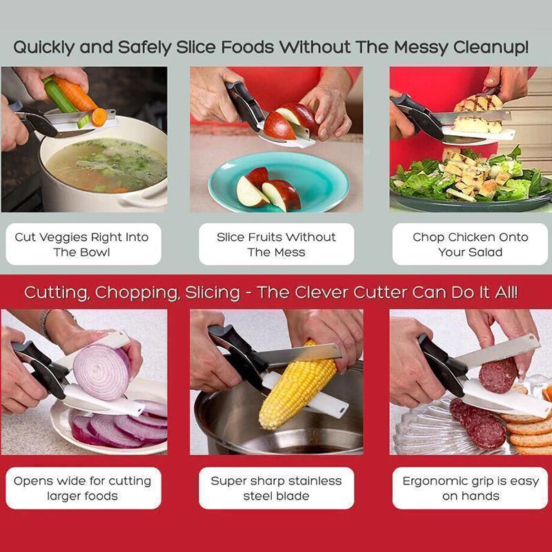 Multifunctional Scissors Food Vegetable Scissors - Image 5