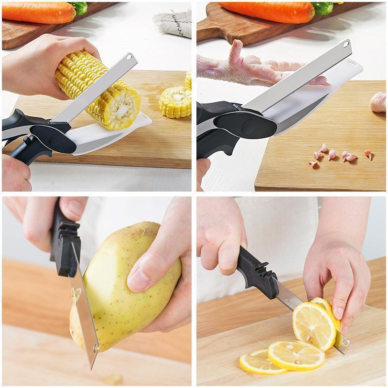 Multifunctional Scissors Food Vegetable Scissors - Image 7