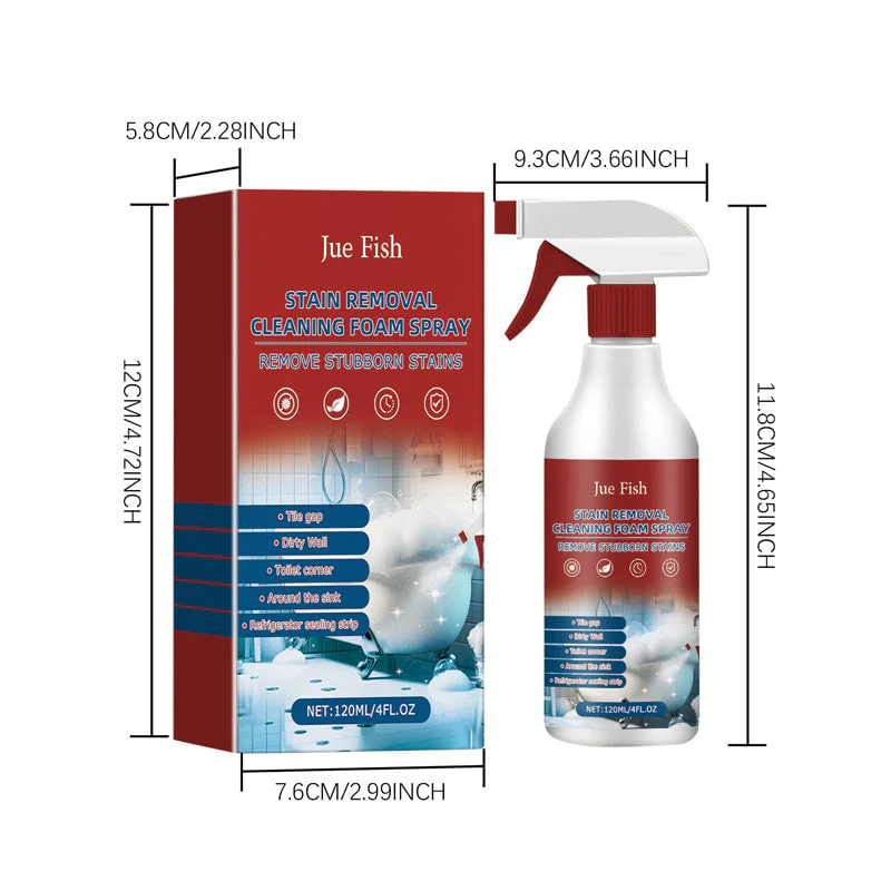 Multifunctional Stain Removal Cleaning Foam Spray - Image 12