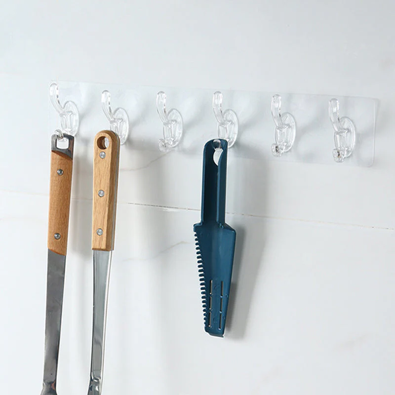 Multifunctional Transparent 6 Hooks - Image 2