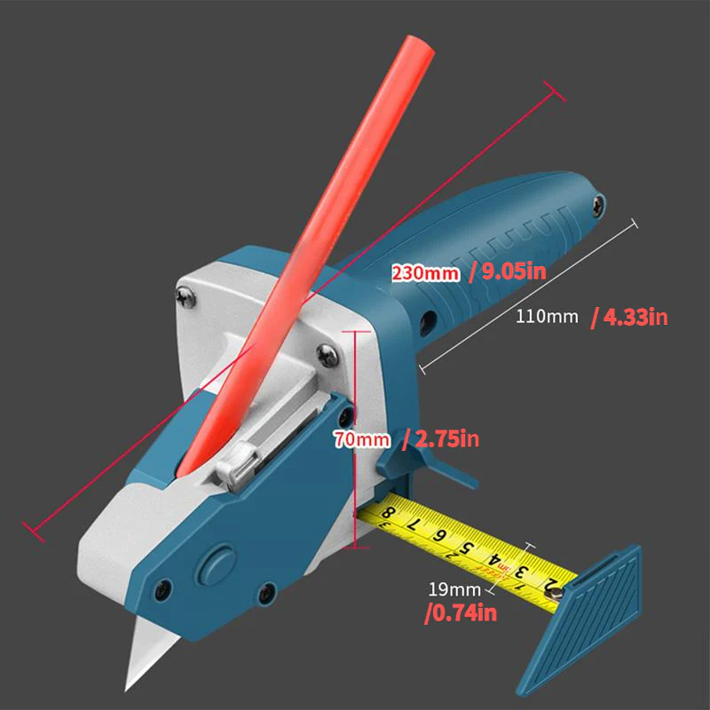 Multifunctional Woodworking Gypsum Board Cutting Tool - Image 11