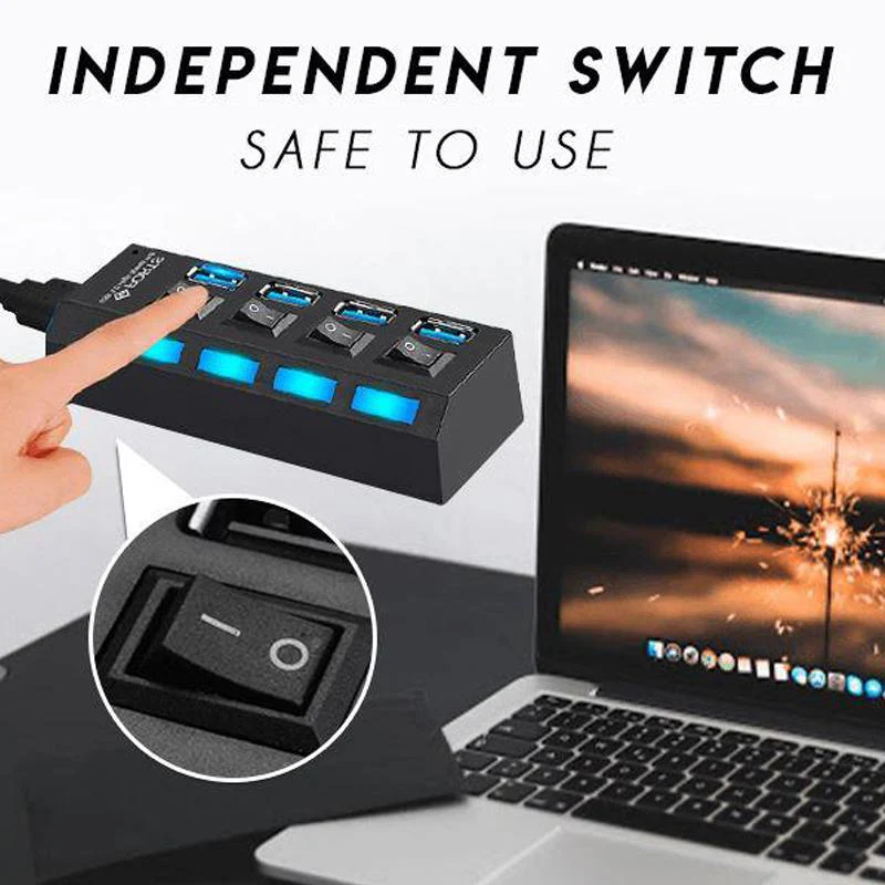 Multiple Ports High-Speed USB Hub - Image 6