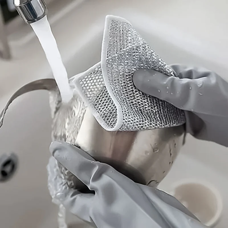 【UP TO 57% OFF】Multipurpose Wire Dishwashing Rags - Image 7