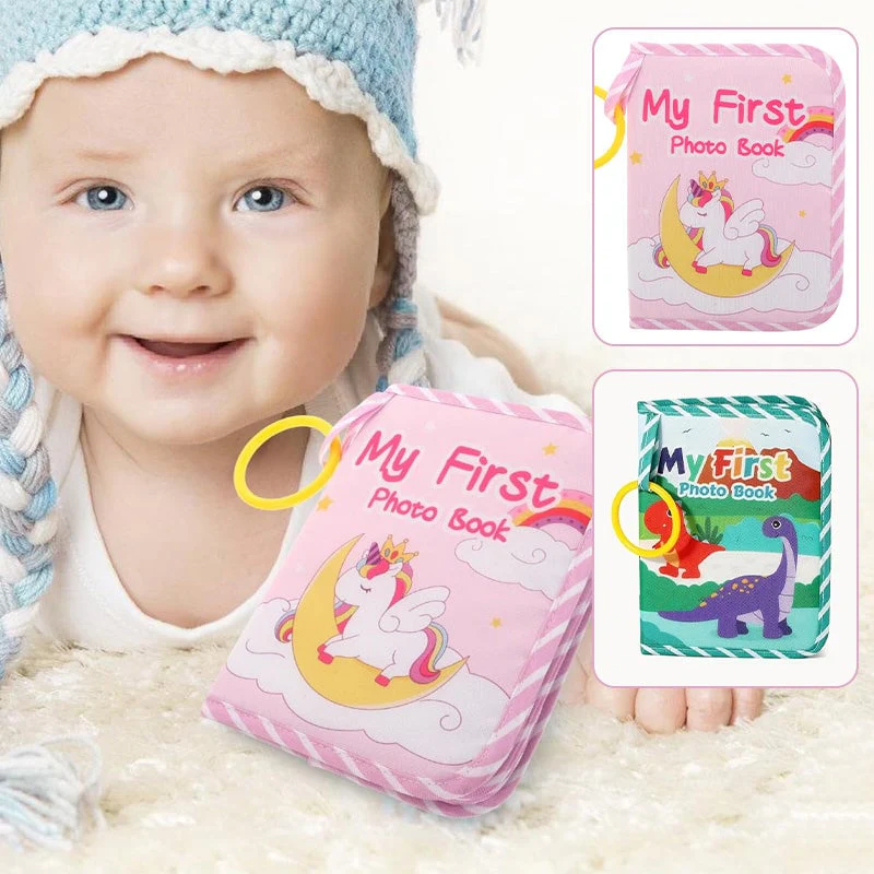 My First Baby Photo Book with Safe Mirror - Image 12