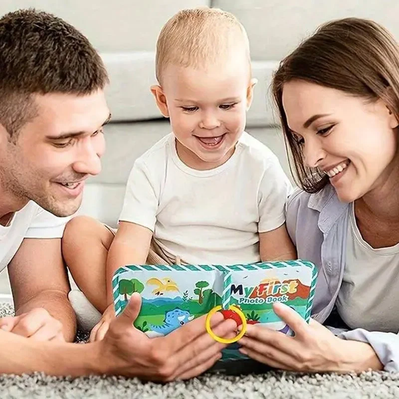 My First Baby Photo Book with Safe Mirror - Image 7