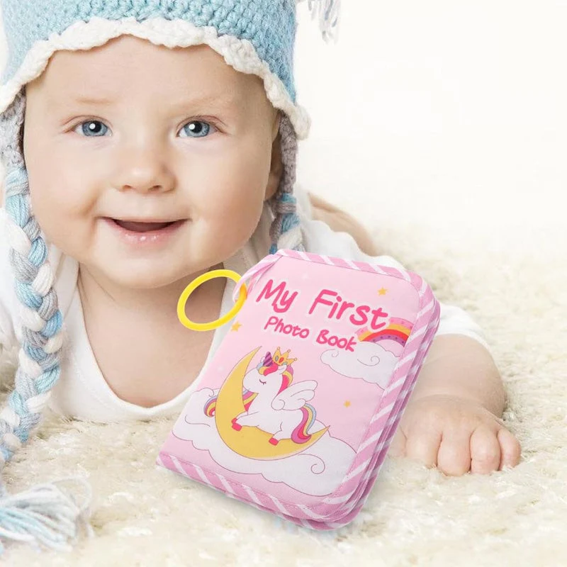 My First Baby Photo Book with Safe Mirror - Image 8