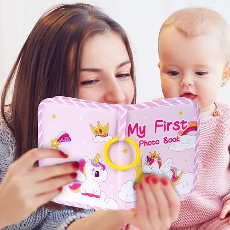 My First Baby Photo Book with Safe Mirror - Image 9